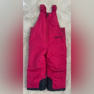 Arctix Kids Insulated Snow Bib Overalls in Fushia Size 18 months